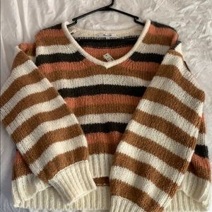 stripped sweater